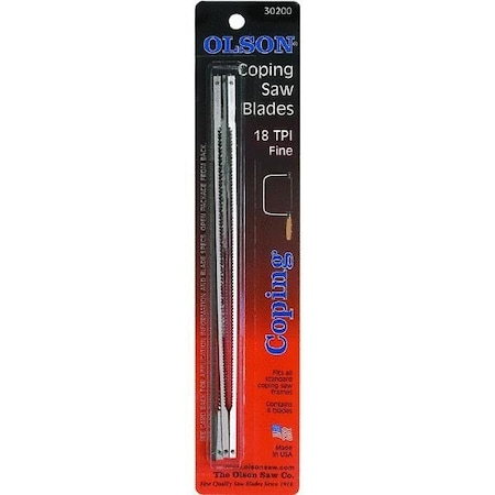 Olson Saw Coping Saw Blade 30100